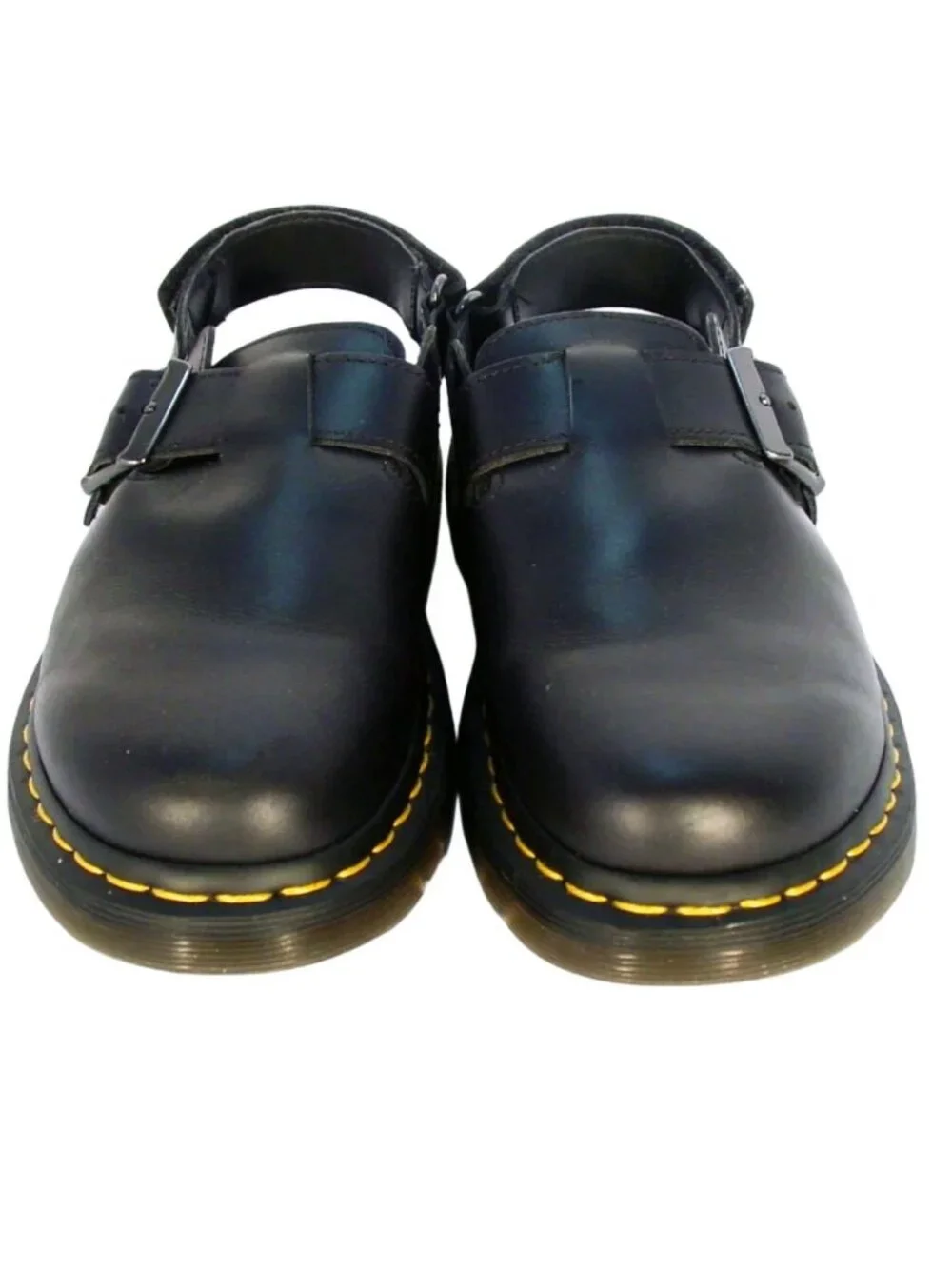 DR. MARTEN'S Jorge II $180 Leather Heel Strap Clogs Mules Unisex - 39 M7 L8 - Picture 5 of 9